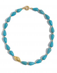 Колье c жемчугом Turquoise